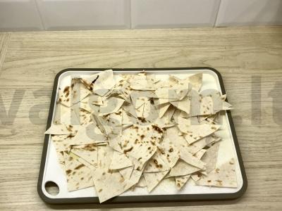 Traškūs pitos traškučiai Žingsnis 1