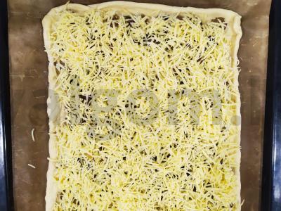 Greitas ir skanus grybų pyragas Žingsnis 3