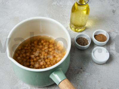 Skanus ir paprastas humusas Žingsnis 1