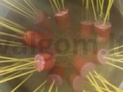 "Plaukuotos" dešrelės Žingsnis 3