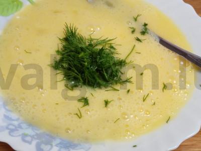 Omletas su nori "A la rolls" Žingsnis 3