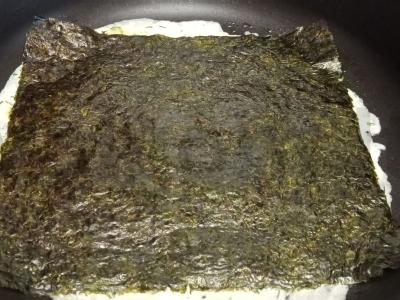 Omletas su nori "A la rolls" Žingsnis 6