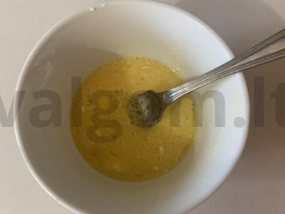 Šokoladiniai vafliai su medumi Žingsnis 3