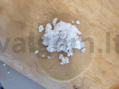 Suktinukai su varške Žingsnis 5