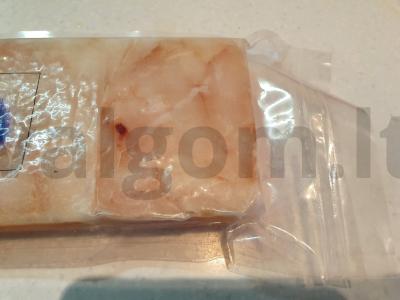 Švelnus menkės suflė Žingsnis 1