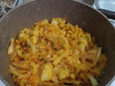 Troškinti kopūstai įdarui ir garnyrui pagrindine nuotrauka