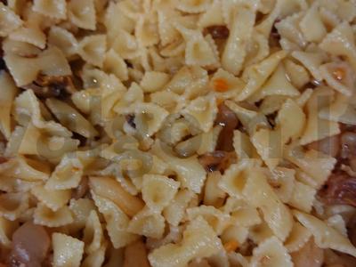 Makaronai su jūros gėrybėmis ir bazilikais Žingsnis 3