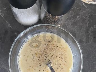 Omletas keptuvėje Žingsnis 3