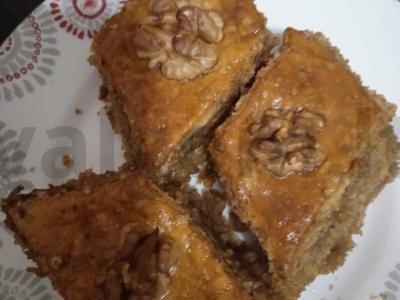 Naminė baklava pagrindine nuotrauka