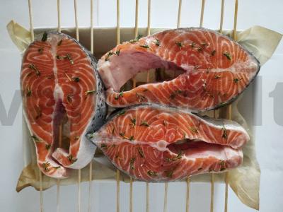 Kepta lašiša su cukinijomis Žingsnis 3