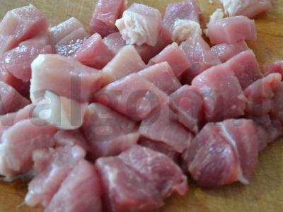 Troškinys su bulvėmis Žingsnis 1