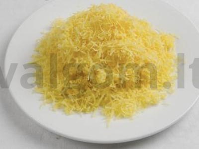 Pyragas "Sunny" su sūriu Žingsnis 1