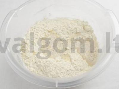 Pyragas "Sunny" su sūriu Žingsnis 4