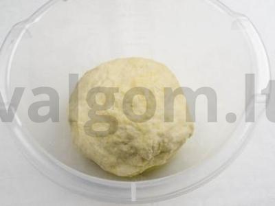 Pyragas "Sunny" su sūriu Žingsnis 7