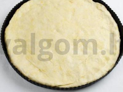 Pyragas "Sunny" su sūriu Žingsnis 10