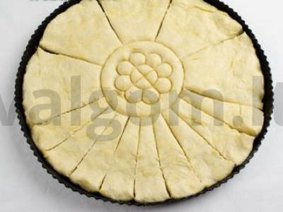 Pyragas "Sunny" su sūriu Žingsnis 11