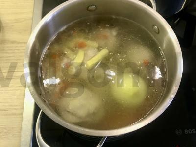 Kūdikių vištienos sriuba Žingsnis 3