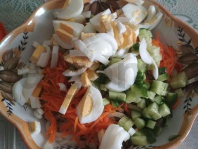 Salotos "Heartbreaker" su vištienos širdelėmis Žingsnis 7