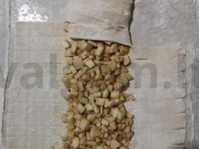 Obuolių štrudelis Žingsnis 5