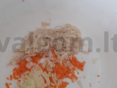 Hanum keptuvėje Žingsnis 3