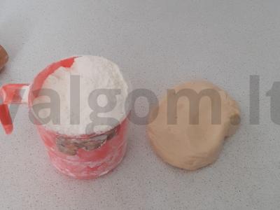 Hanum keptuvėje Žingsnis 5