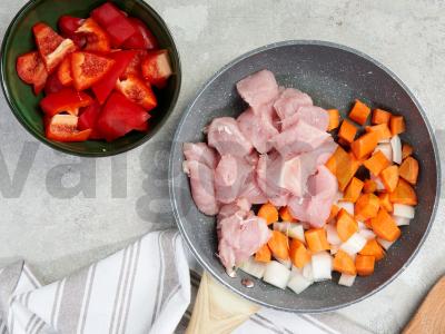 Kalakutienos filė su kukurūzais Žingsnis 2