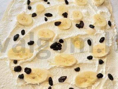 Tartas pita ritinys Žingsnis 1