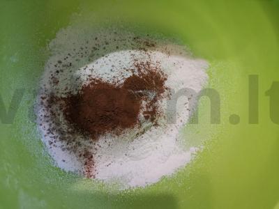 Naujųjų metų medaus keksiukas Žingsnis 3
