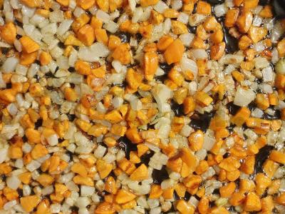 Vegetariški ryžiai Žingsnis 3