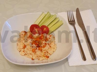 Vegetariški ryžiai pagrindine nuotrauka