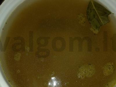 Sriuba su mėsos kukuliais Žingsnis 4