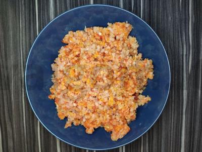 Tinginių įdarytos paprikos Žingsnis 4