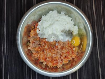 Tinginių įdarytos paprikos Žingsnis 5