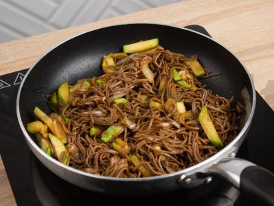 Soba su cukinijomis Žingsnis 3