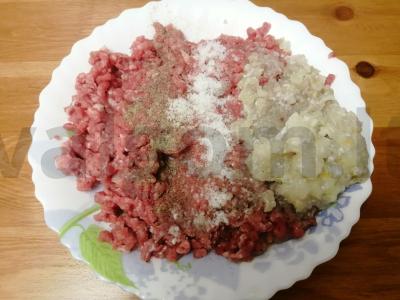 Chebureks apie mineralinį vandenį "Fine crunch" Žingsnis 4