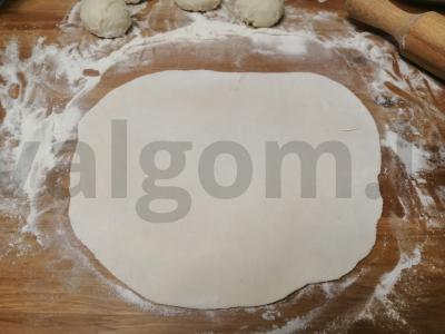 Chebureks apie mineralinį vandenį "Fine crunch" Žingsnis 6