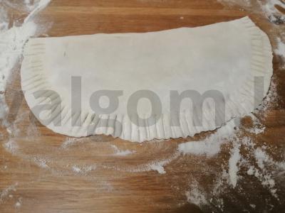 Chebureks apie mineralinį vandenį "Fine crunch" Žingsnis 8