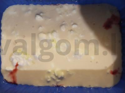 Varškės putėsiai su avietėmis Žingsnis 3