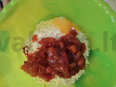 Manniki su obuolių džemu Žingsnis 2