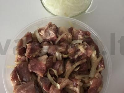 Marinatas kebabams Žingsnis 2
