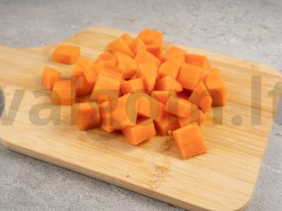 Žiemos baklažanų salotos Žingsnis 2