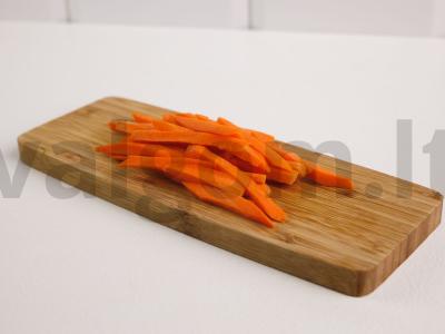 Soba su lašiša ir saldžiųjų aitriųjų paprikų padažu Žingsnis 1