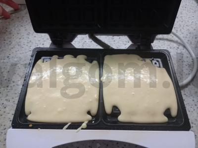 "Vienos vafliai". Žingsnis 4