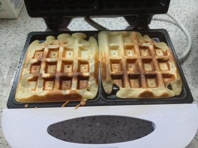 "Vienos vafliai". Žingsnis 5