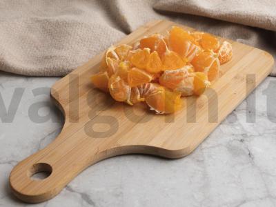 Mandarinų uogienė su lazdyno riešutais Žingsnis 1