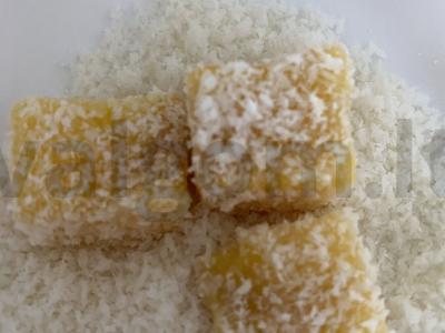 Vaisių kanapės su kokoso drožlėmis Žingsnis 5
