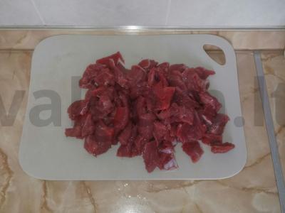 Veršiena su daržovių ragu Žingsnis 2