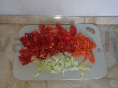 Veršiena su daržovių ragu Žingsnis 3