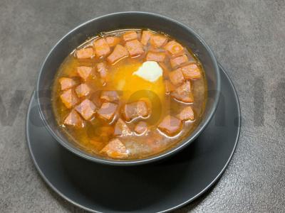 Solyanka su dešra pagal mano sesers receptą pagrindine nuotrauka