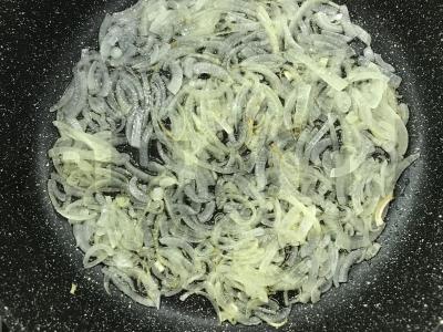 Įlankos pyragas su pikantiškais kopūstais Žingsnis 1